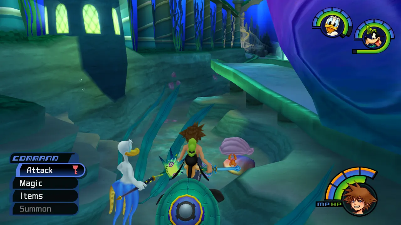 Atlantica Triton's Palace Near Path Clam